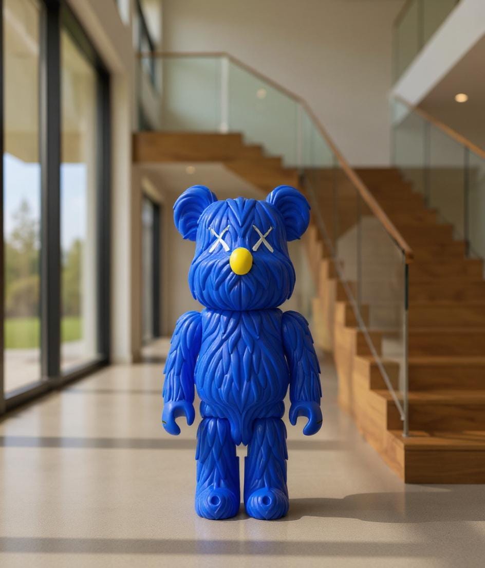 KAWS BFF Bearbrick Figure– Urban , Toy