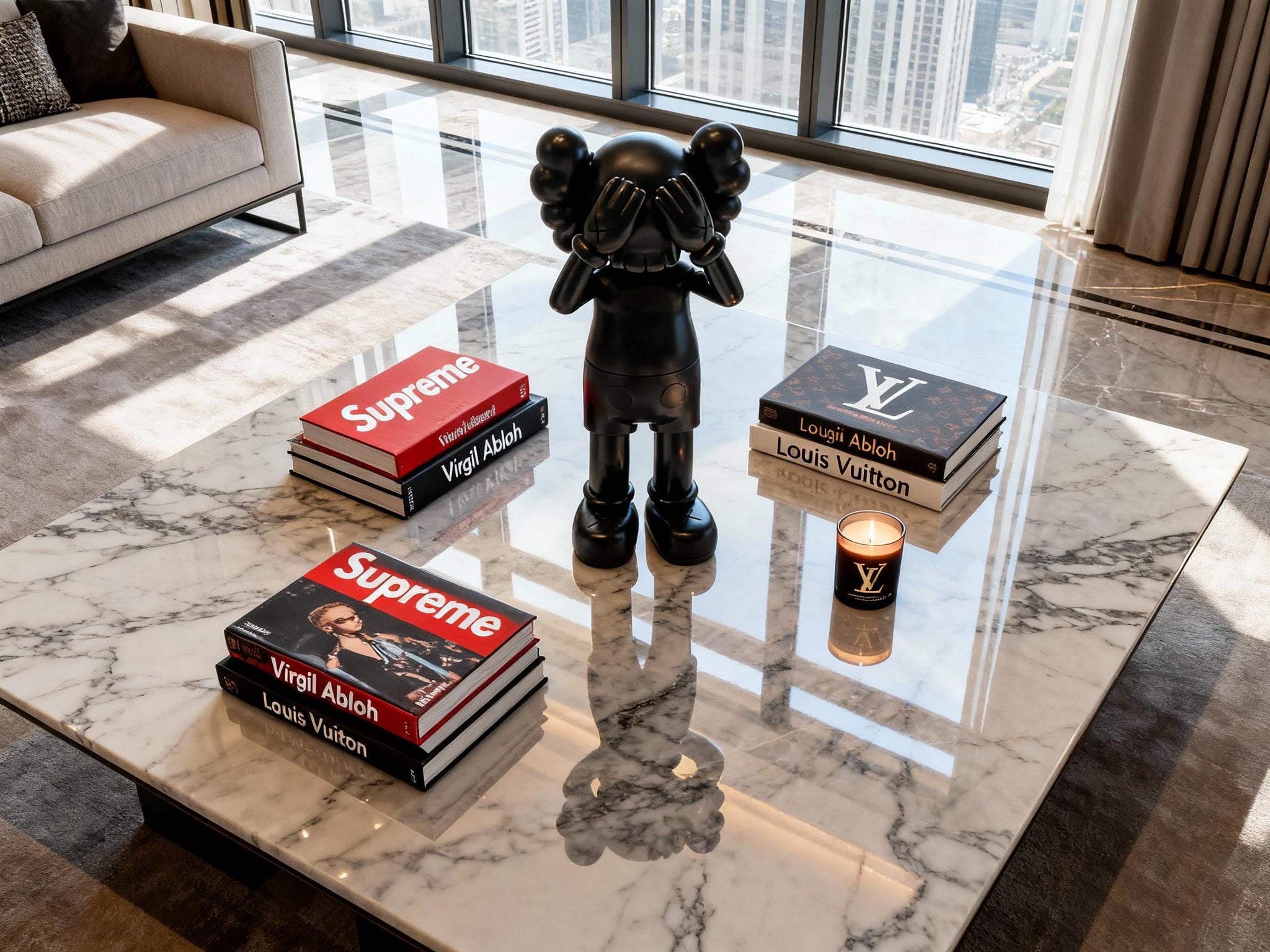 Decorative Sculpture – Holiday UK Style KAWS Inspired